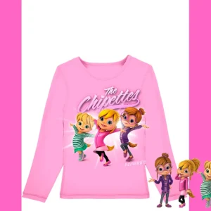 The Chippettes T SHIRT Manica Corta Bi Rs Gr