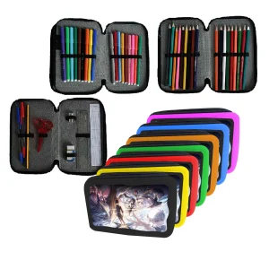 Whutering Gamer Astuccio scuola Completo 3 zip