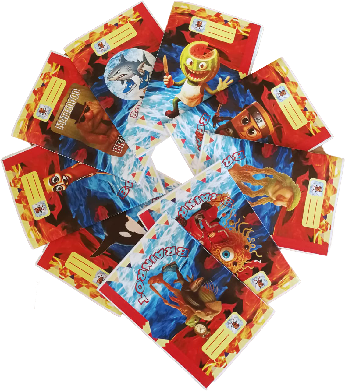 Brainrot Quaderno maxi Formato A4 (21Cm X 29,7Cm) Per Elementari E Medie– Carta 80G/Mq - immagine 3