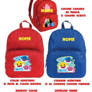 Baby Shark and friends Zaino asilo 0406