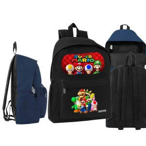 Zaino Scuola Comix Supermario and Friends personalizzato