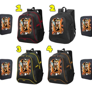 Lyon Zaino Scuola con astuccio 3 cerniere completo