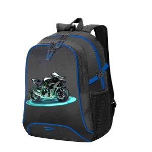 Kawa Moto Zaino Scuola personalizzato