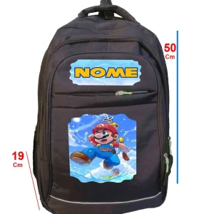 Supermario acquaman and friends Prime Zaino Scuola