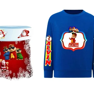 Alvin and friends Felpa senza cappuccio IT