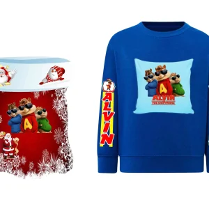 Alvin and friends Felpa senza cappuccio IT