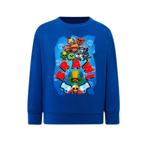 Felpa Brawl Stars senza cappuccio 856