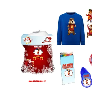 Alvin and friends Sacco Natalizio