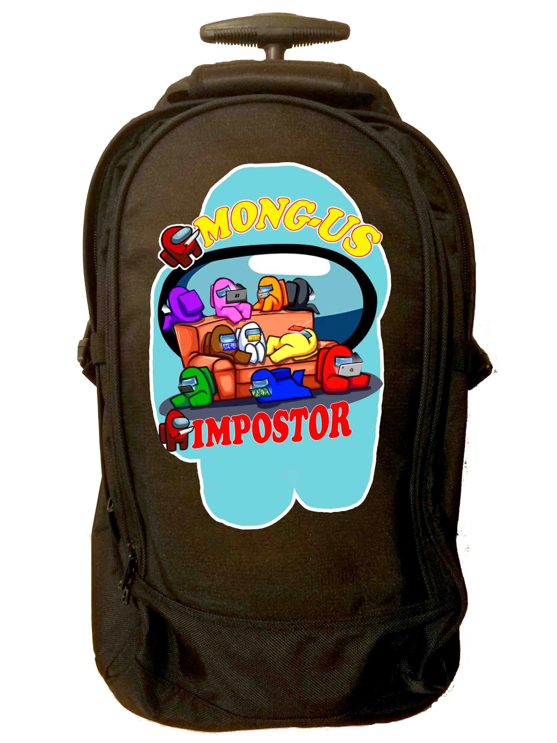 Among us Trolley Scuola