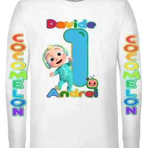 Cocomelons and friends Felpa senza cappuccio IT