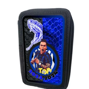 Scudetto 2023/2024 Astuccio Lautaro portacolori 3 zip