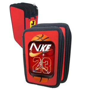 Astuccio Nikel Friends portacolori 3 cerniere zip