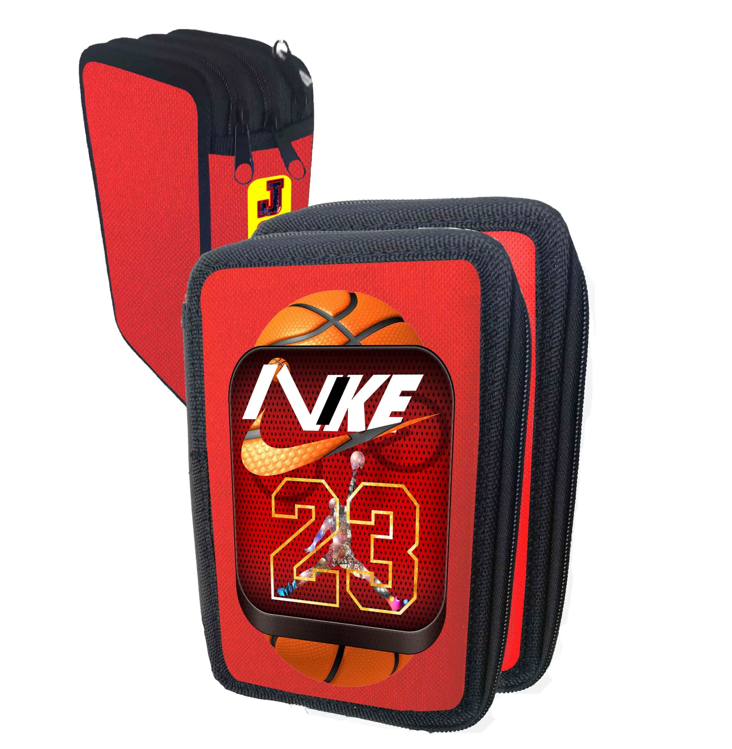 Astuccio Nikel Friends portacolori 3 cerniere zip - immagine 2