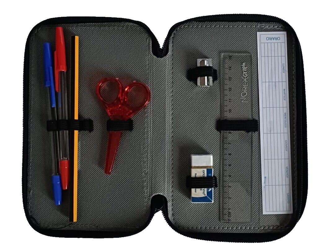 Astuccio Brawl Yuyu portacolori 3 cerniere zip Pieno - immagine 3