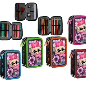 Astuccio scuola Dada Completo 3 zip