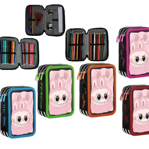 Astuccio scuola Completo 3 zip