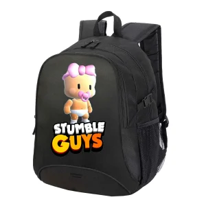 Stumble Guys and friends Babydoll Zaino Scuola Personalizzato