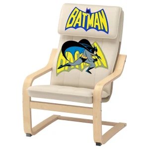 Batman Sedia a dondolo in legno