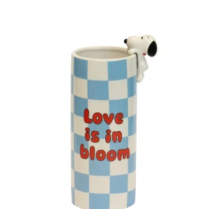 Vaso Snoopy Love in Bloom Blu