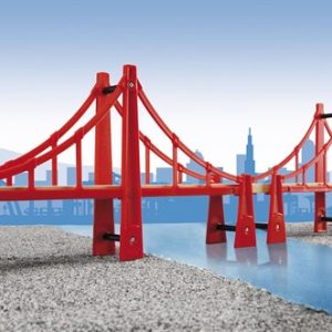 Ponte Sospeso a Due Campate