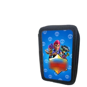 Brawl Stars Astuccio 3 cerniere zip