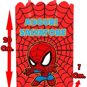 Spiderman ragno and friends Shopper sacchetti per regalini