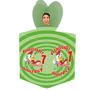 Bellafaccia and friends scatole da party per Regalini Festa Scatola di Caramelle per Feste,Compleanno,Bomboniere ,Tema Personalizzabile!!! Festa di Compleanno Bambini