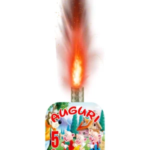 Tre porcellini and Friends Candela fontana luminosa