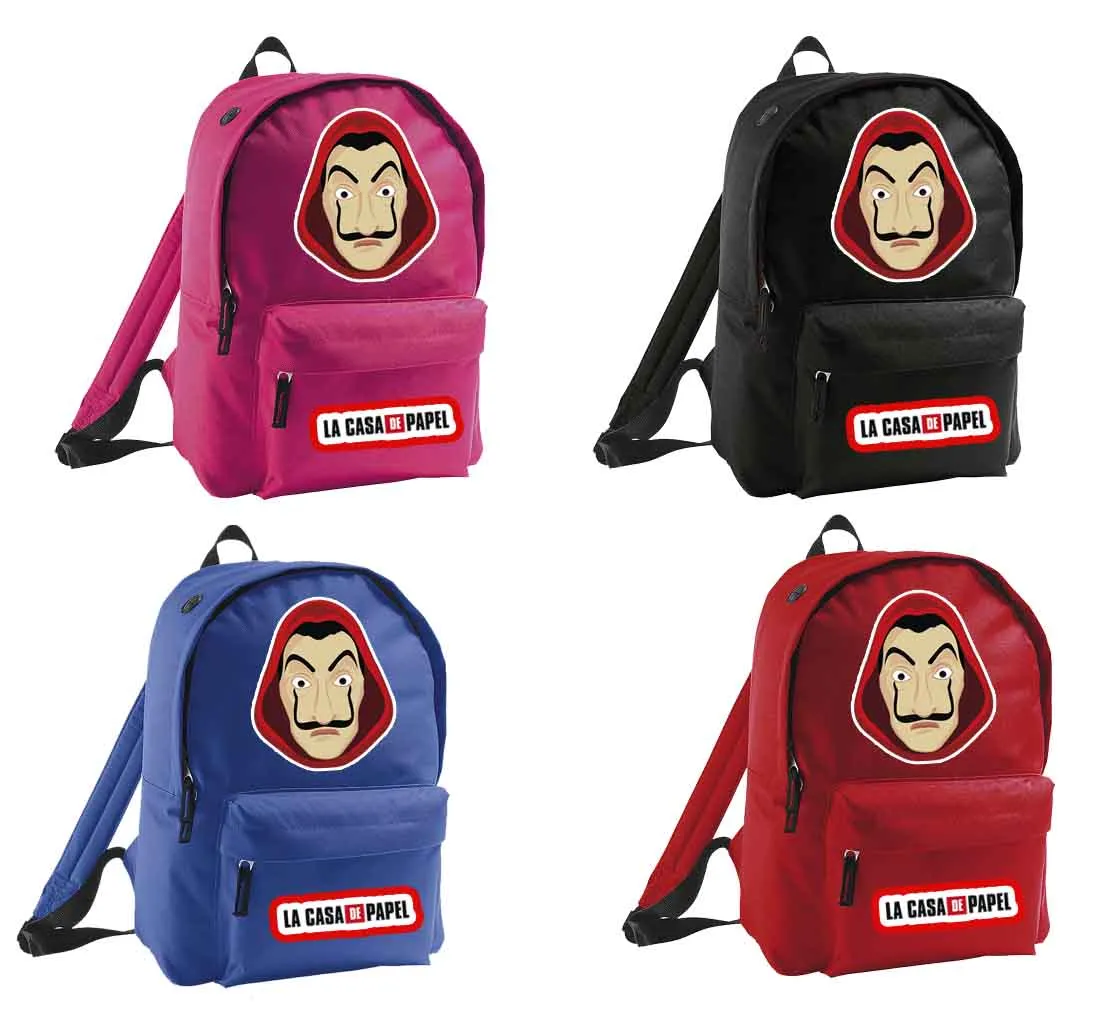 La Casa Di Carta Zaino Scuola Leggero - immagine 2