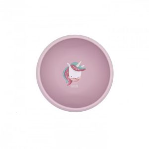 Ciotola in silicone con ventosa Unicorno