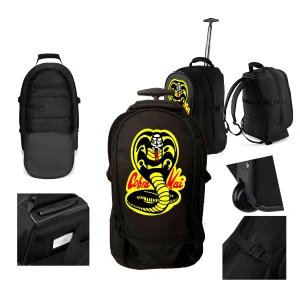Cobra Kai Zaino Scuola Trolley