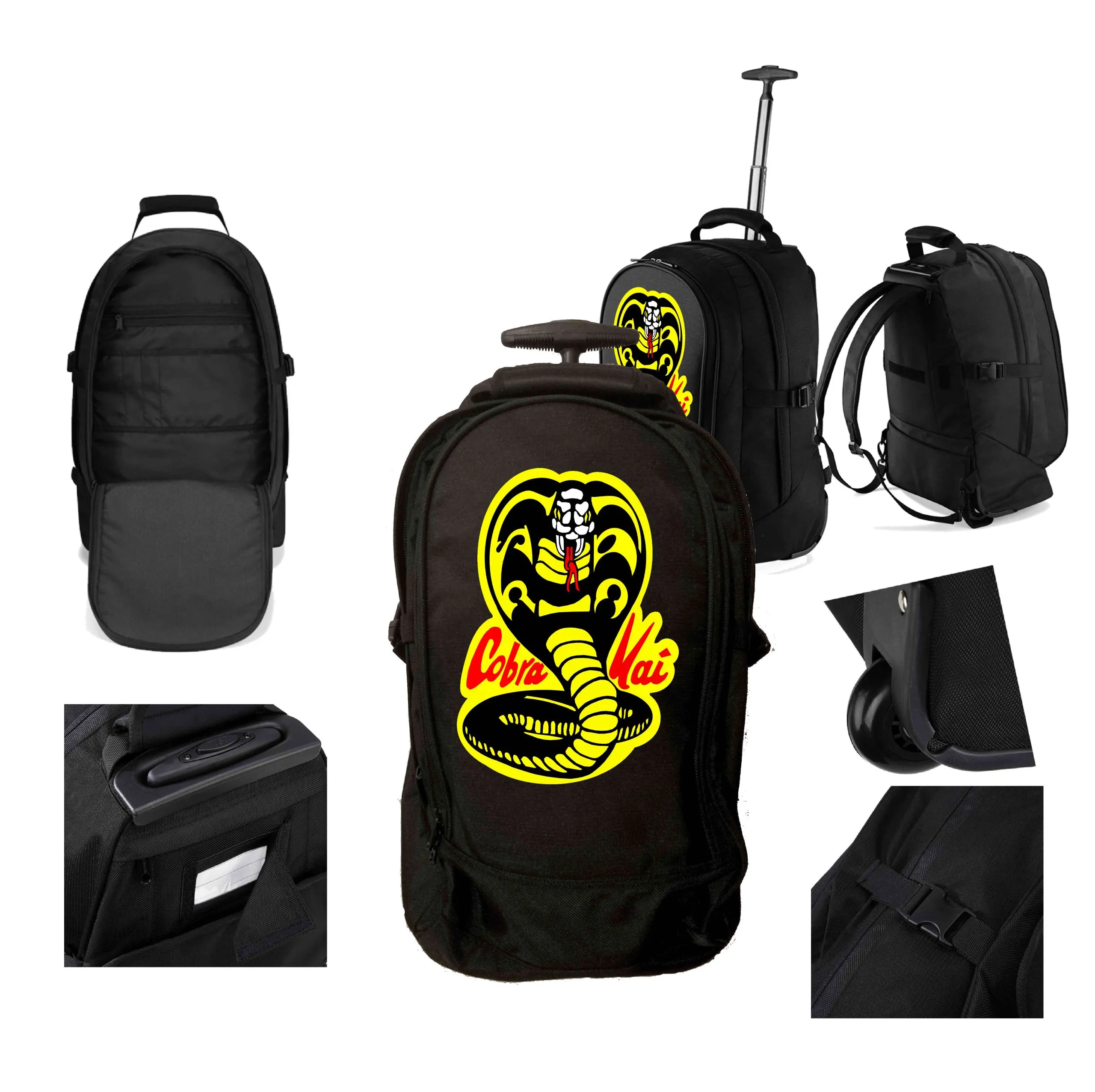 Cobra Kai Zaino Scuola Trolley - immagine 2