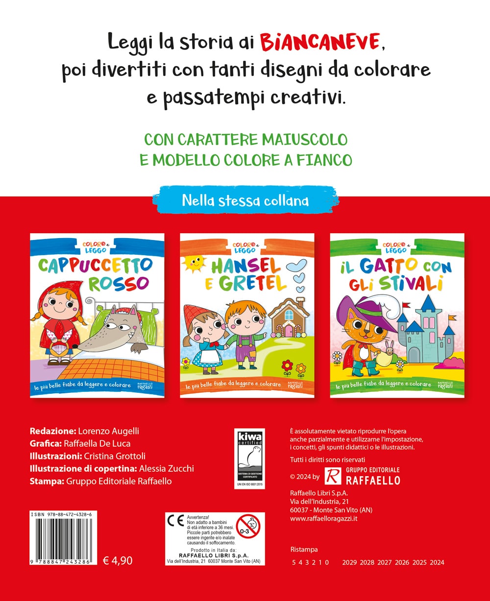 Coloro e leggo – Biancaneve - immagine 3