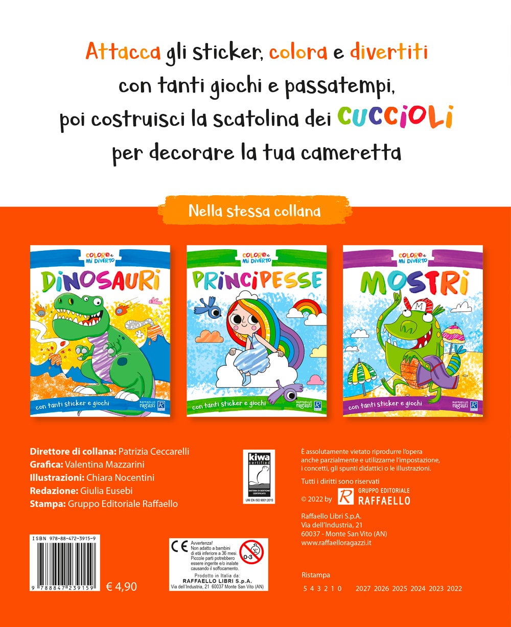 Coloro e mi diverto – Cuccioli - immagine 3