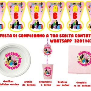 Barbapapa and friends kit Festa Compleanno