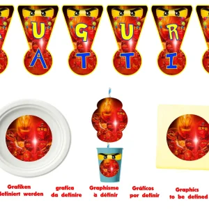 Ninja and friends Fiesta de cumpleaños