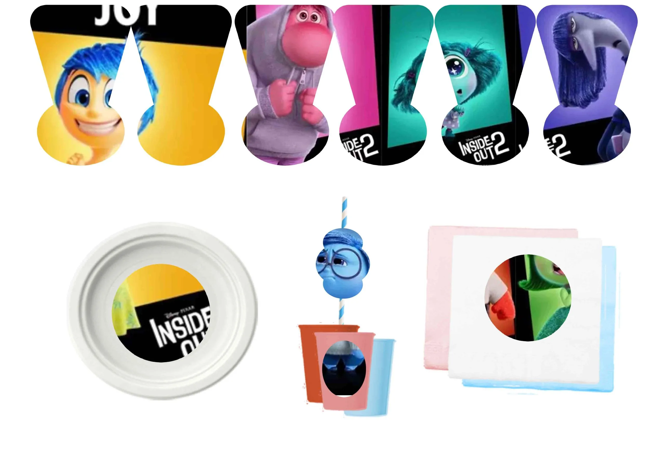 Inside out and friends Fiesta de Cumpleaños - immagine 2