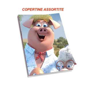 Quaderno maxi Formato A4 (21Cm X 29,7Cm) Coop Trop Per Elementari E Medie– Carta 80G/Mq