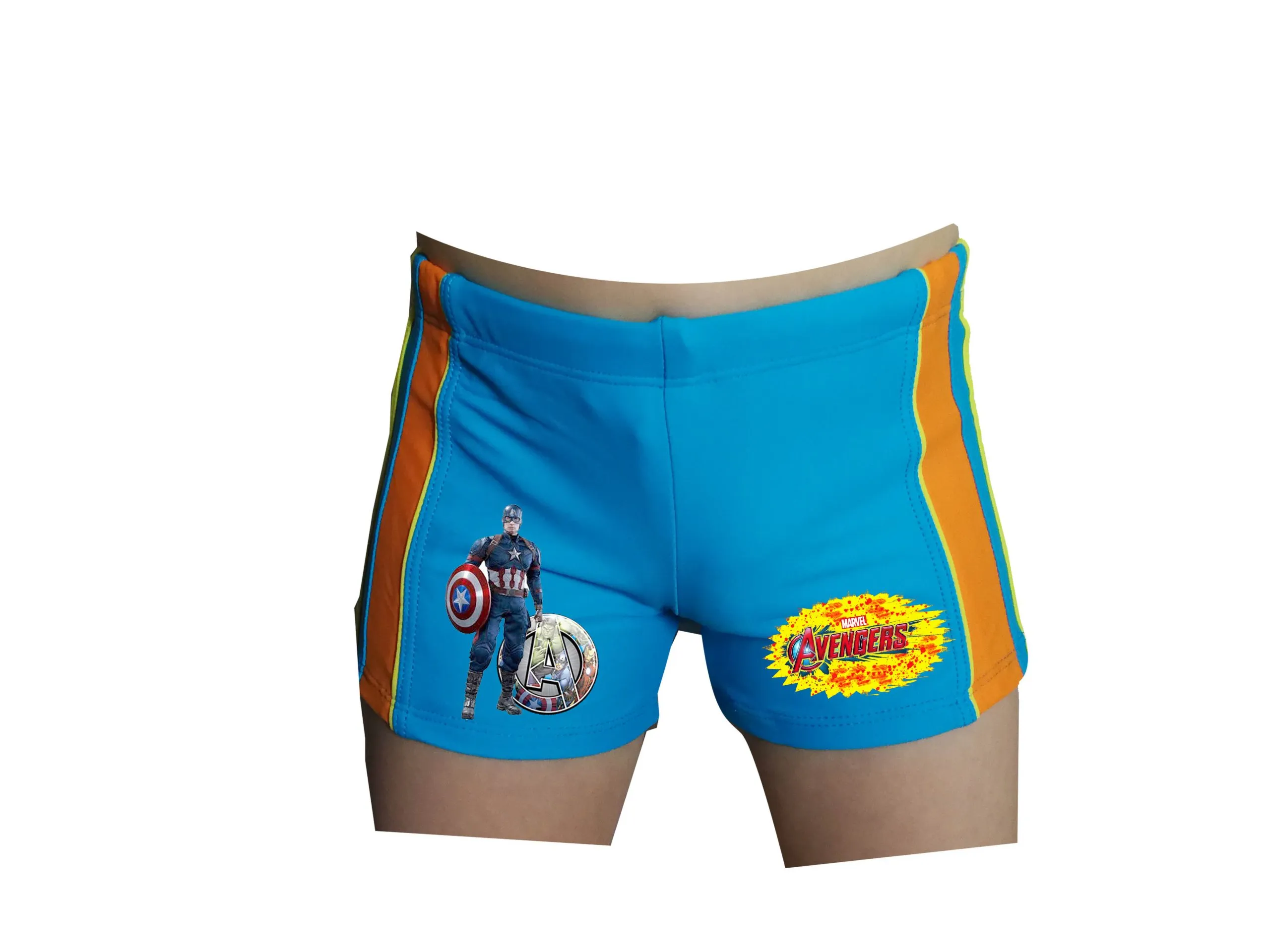 CAPITAN AMERICA Costume da Mare Bambino - immagine 4