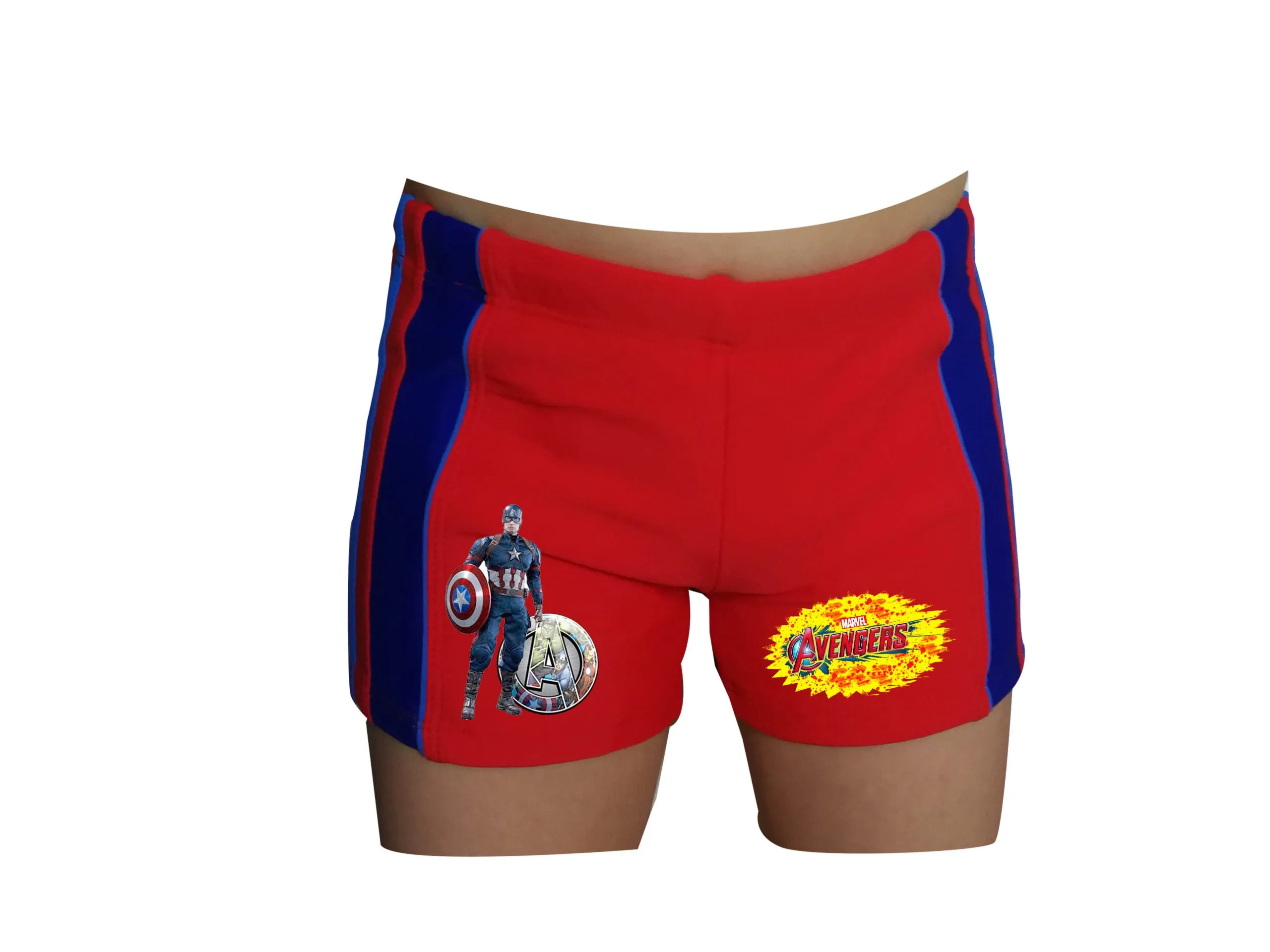 CAPITAN AMERICA Costume da Mare Bambino - immagine 3