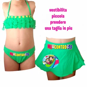 ME CONTRO SOFIA COSTUME MARE GREEN 79