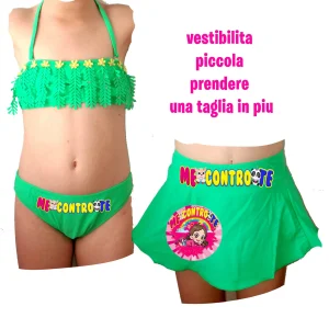 ME CONTRO SOFIA COSTUME MARE GREEN GR78