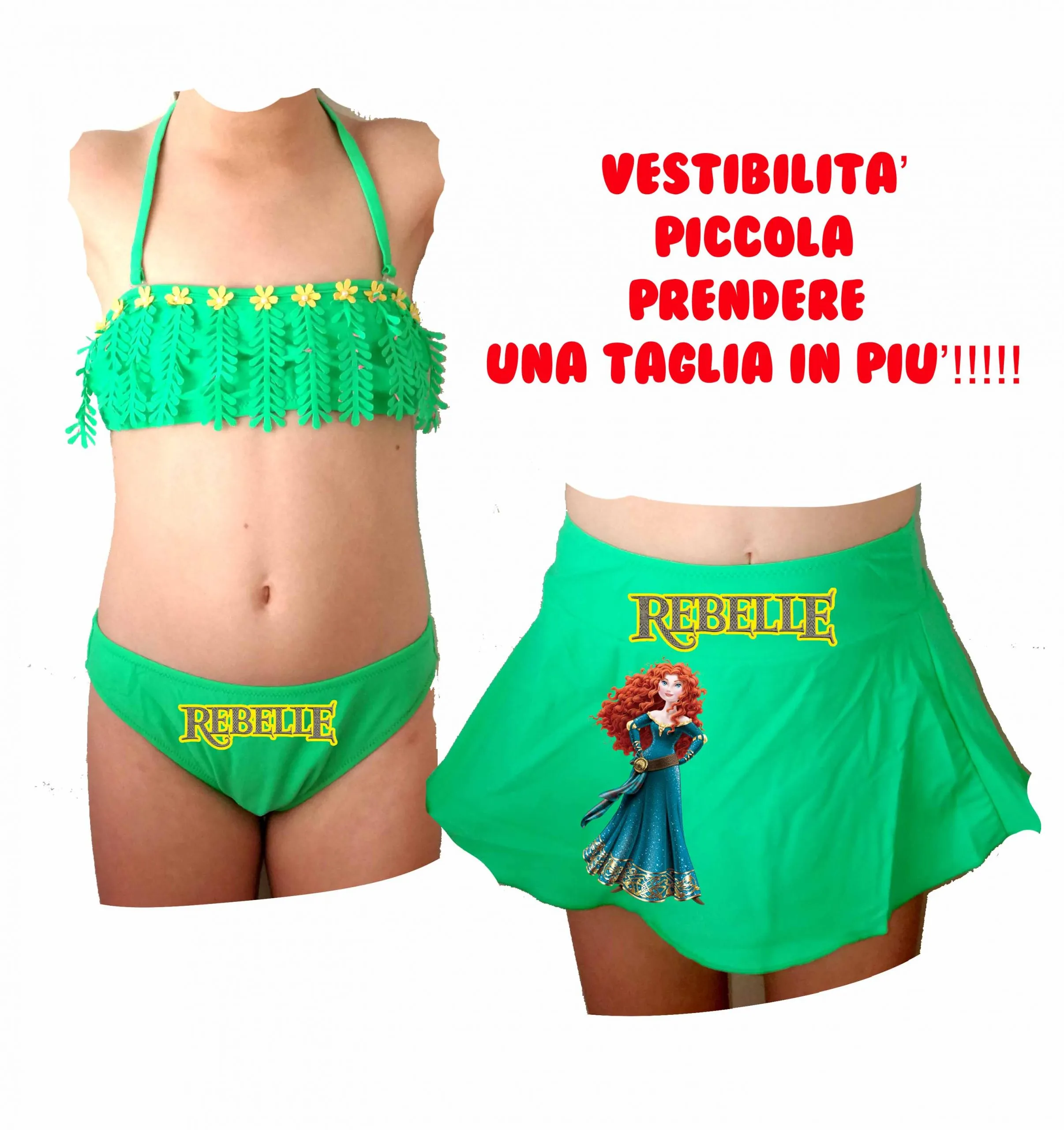 REBELLE Costume Bambina