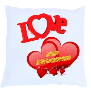 Cuscino san Valentino I Love You Personalizabile