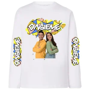 Dinsieme T Shirt manica lunga 100% cotone