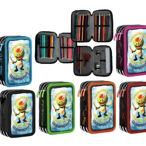 Astuccio scuola Dissatrullo Brainrot Completo 3 zip