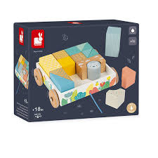 Carrello trainabile con cubi