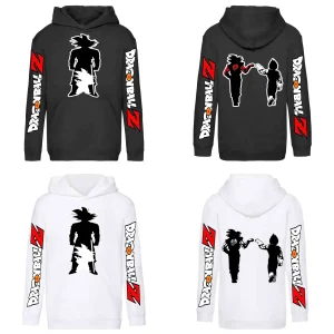Dragonball Felpa Con Cappuccio HDW NR GRAFICA DOPPIA