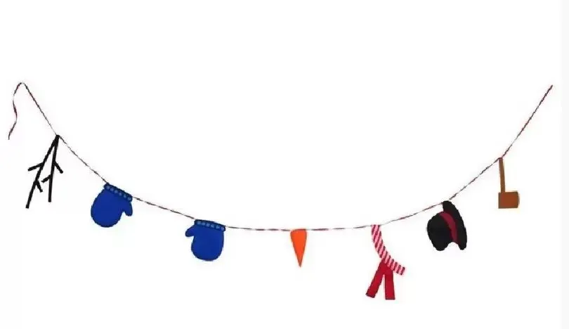 Festone Natalizio Personalizzabile Festone