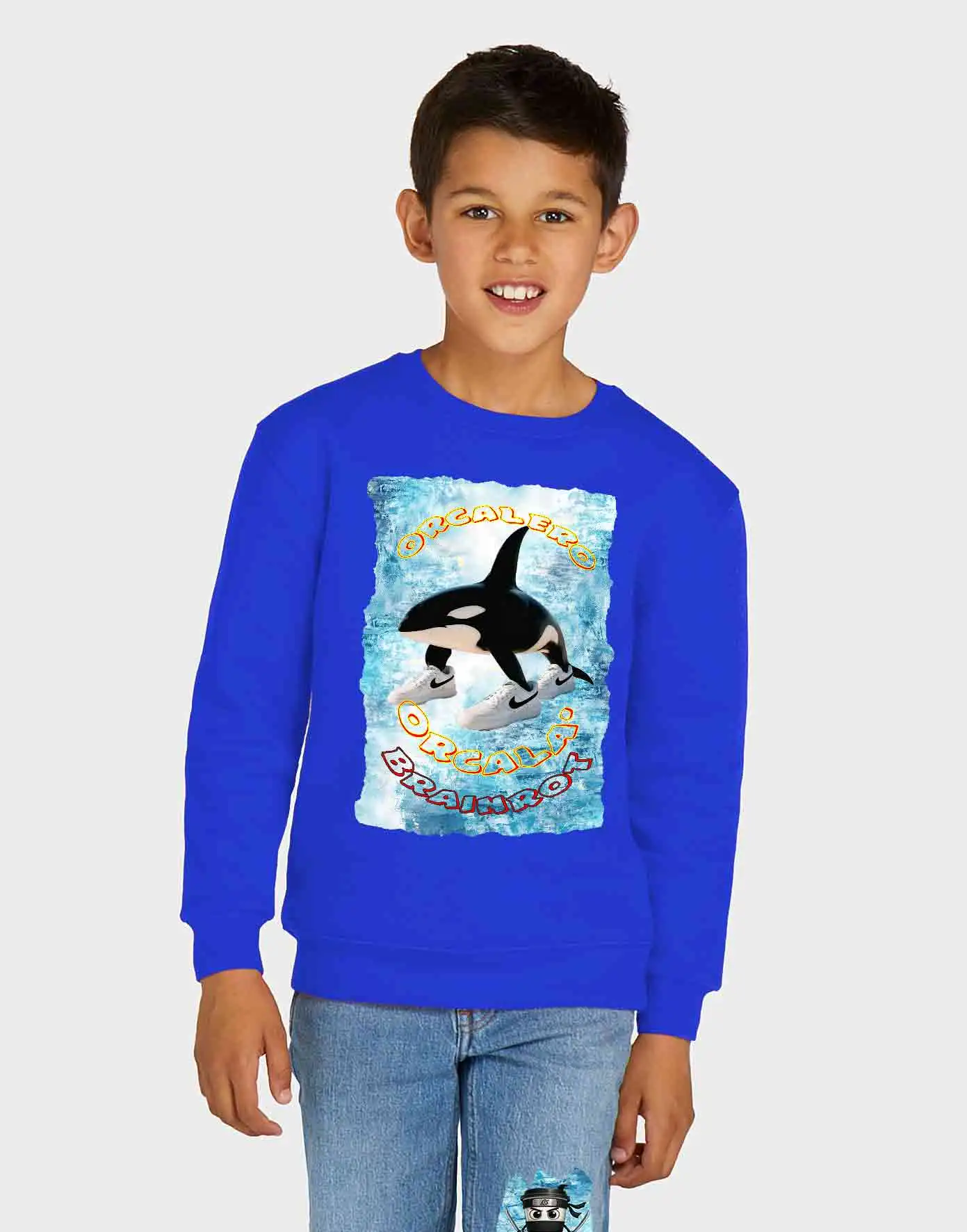 Brainrot Orcalero Felpa Pesante Invernale - immagine 2